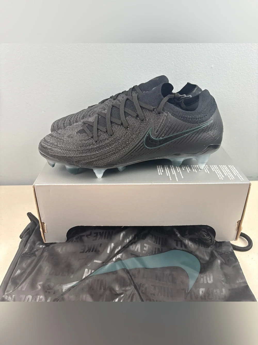 NIKE PHANTOM GX 2 ELITE SG-PRO AG SHADOW PACK FJ2586-002 Size Mens 7.5/WMNS 9